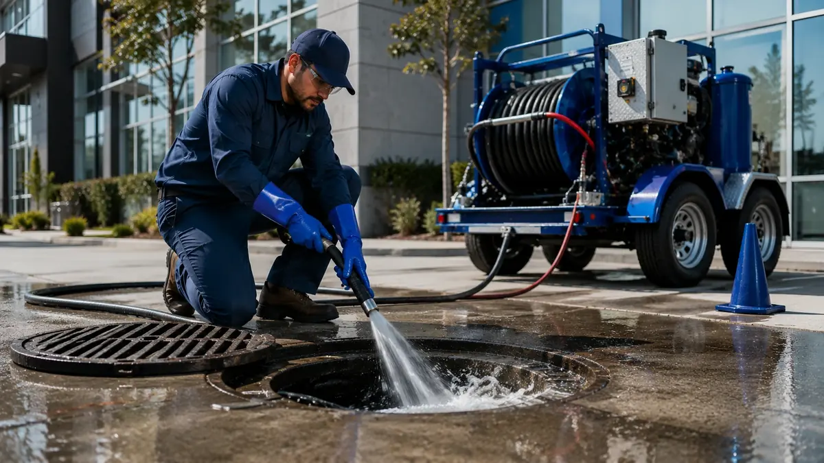 Commercial Hydro Jet Drain Cleaning in Murrieta