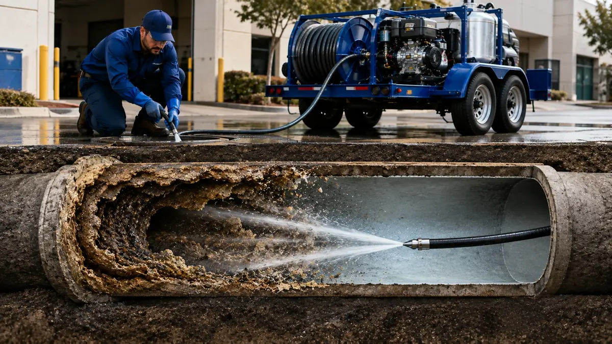 Sewer Pipe Descaling in Murrieta